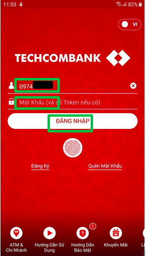 sao kê Techcombank