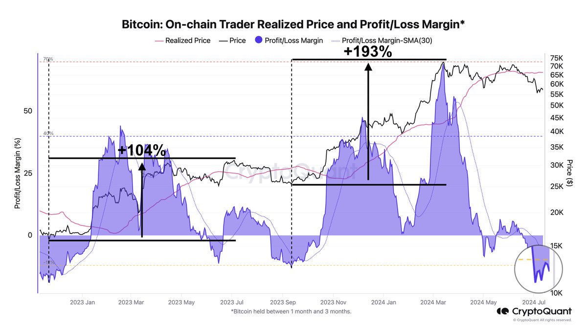 Bitcoin Profit/Loss Margin